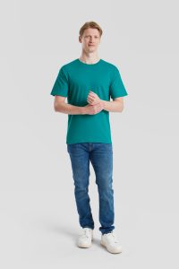 0614220OT Iconic 195 T Model Full Fruit's Iconic Premium T now in ocean teal