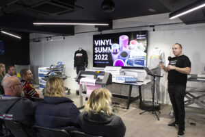 10 IMG 3583 web Target Transfers and Graphtec GB host first-ever Vinyl Summit