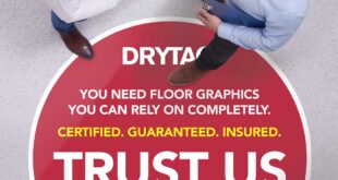 170975 Drytac helps ensure floor graphics are safe and legal in public spaces
