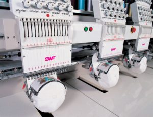 Embroidering caps is a breeze with an SWF machine
