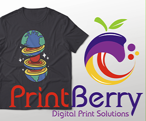 300 by 250 px newsletter png Print digital, be sustainable with PrintBerry