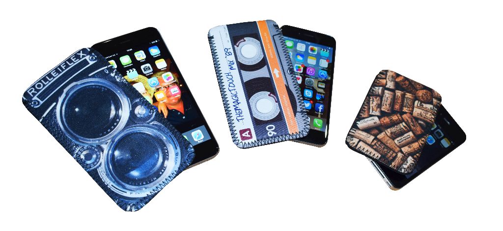 3 cases fan Smart phone pouches from TheMagicTouch