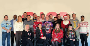 AIM Christmas Staff Image Print PDF AIM Smarter celebrates year of growth