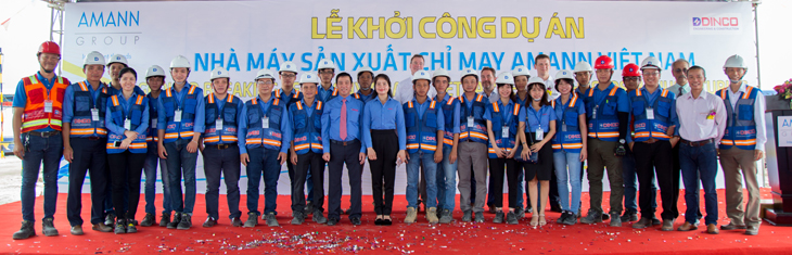 AVN Vietnam New plant News Header Amann Group opens new production site in Vietnam