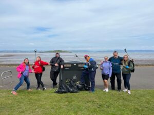 AWDis Team 2 AWDis takes part in The Scottish Coastal Clean Up