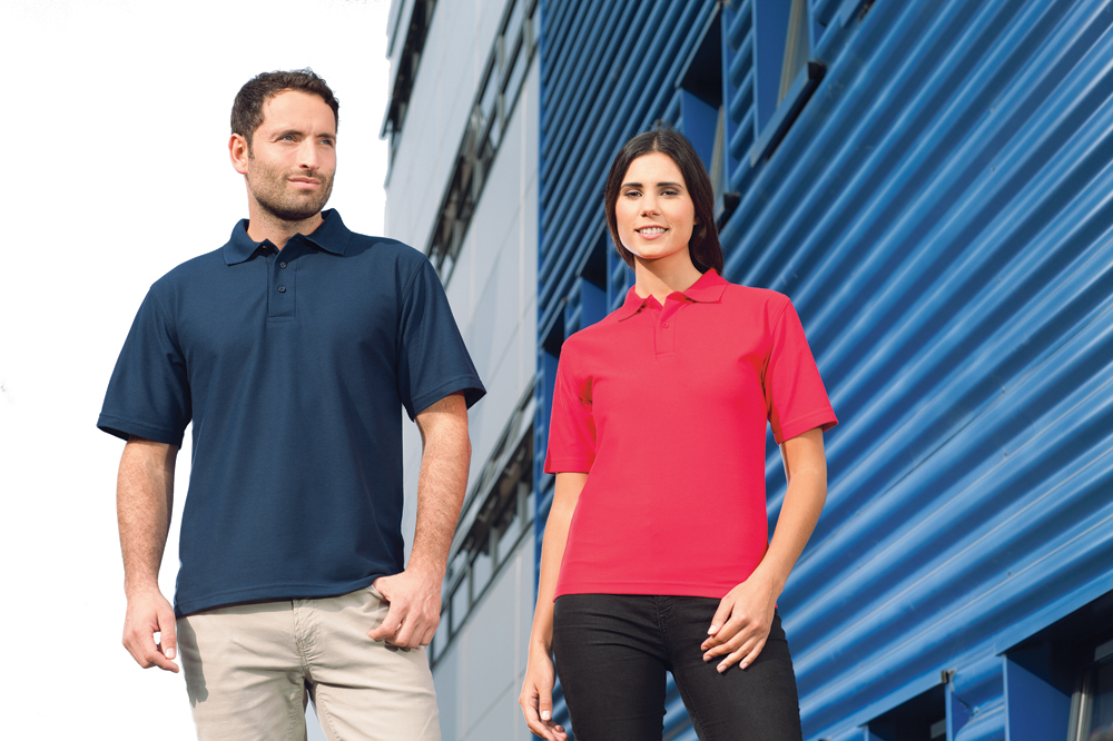 Action Poloshirt 2 BMB is ready for action with extensive range of polo shirts