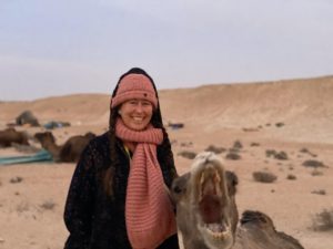 Alice Morrison b19d7d72 d100 4ca0 98ce aeb5c291a927 Craghoppers ambassador completes walk across the Sahara Desert