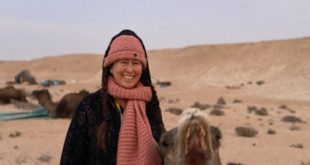 Alice Morrison b19d7d72 d100 4ca0 98ce aeb5c291a927 Craghoppers ambassador completes walk across the Sahara Desert
