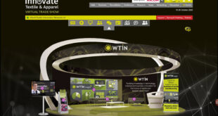 An example of an ultra booth 002 WTiN launches virtual trade show for the textile and apparel industry
