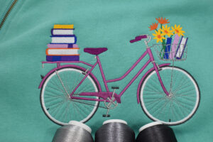 Bike Knitwear How to embroider knitted garments