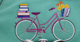 Bike Knitwear How to embroider knitted garments
