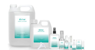 Biofree Hand Sanitiser Family HSE licensed UK manufactured hand sanitiser
