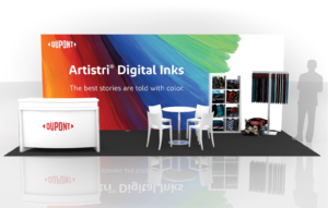 Booth ISS jan 22 DuPont introduces Artistri Brite P5500 for DTG inks