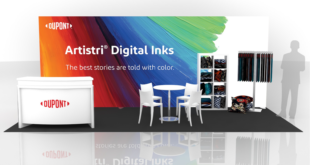 Booth ISS jan 22 DuPont introduces Artistri Brite P5500 for DTG inks