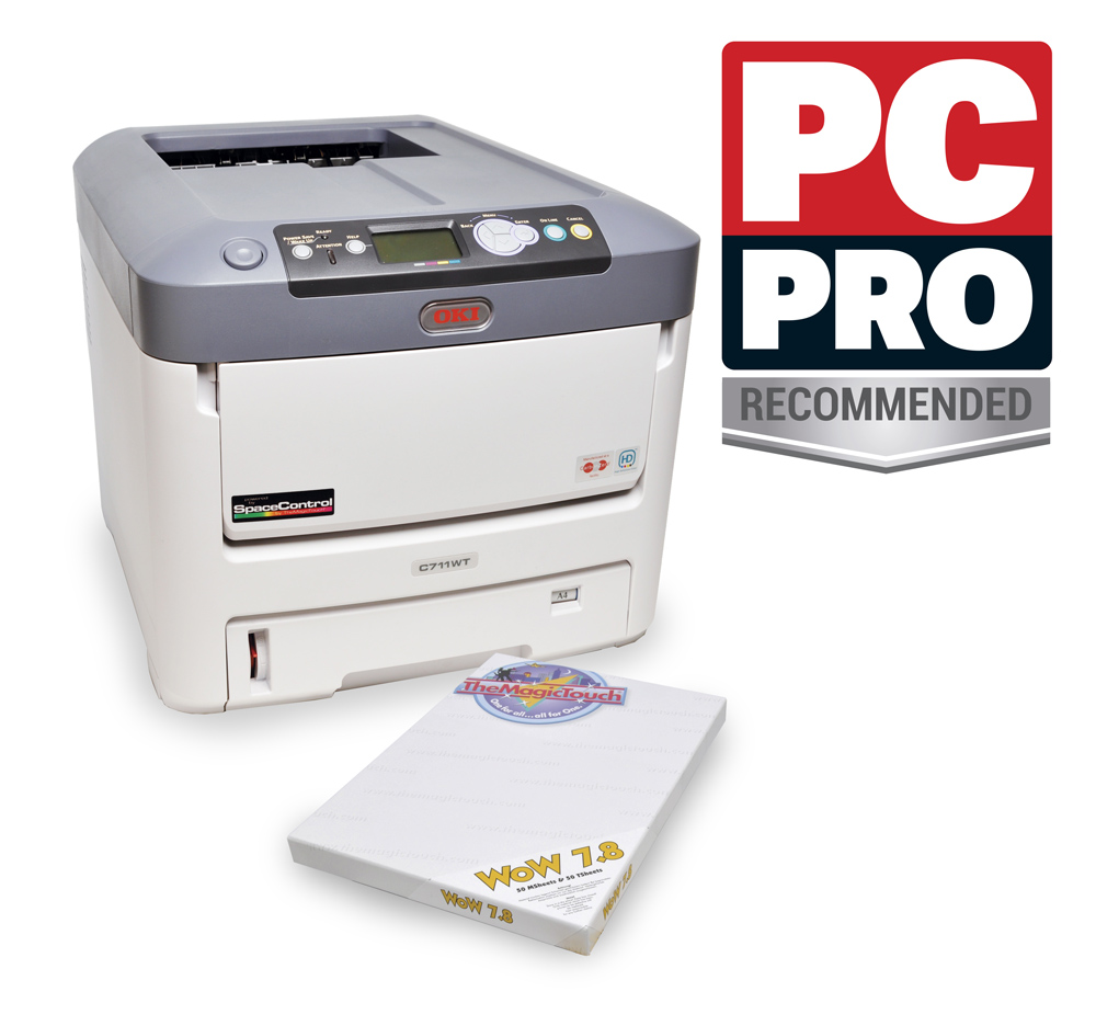 C711WT WOW PCPRO TheMagicTouch and OKI receive award from leading computer and printer technology-based publication