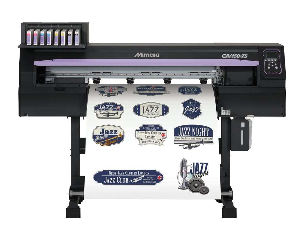 CJV150 75 Versatile Mimaki CJV150 delivers array of applications