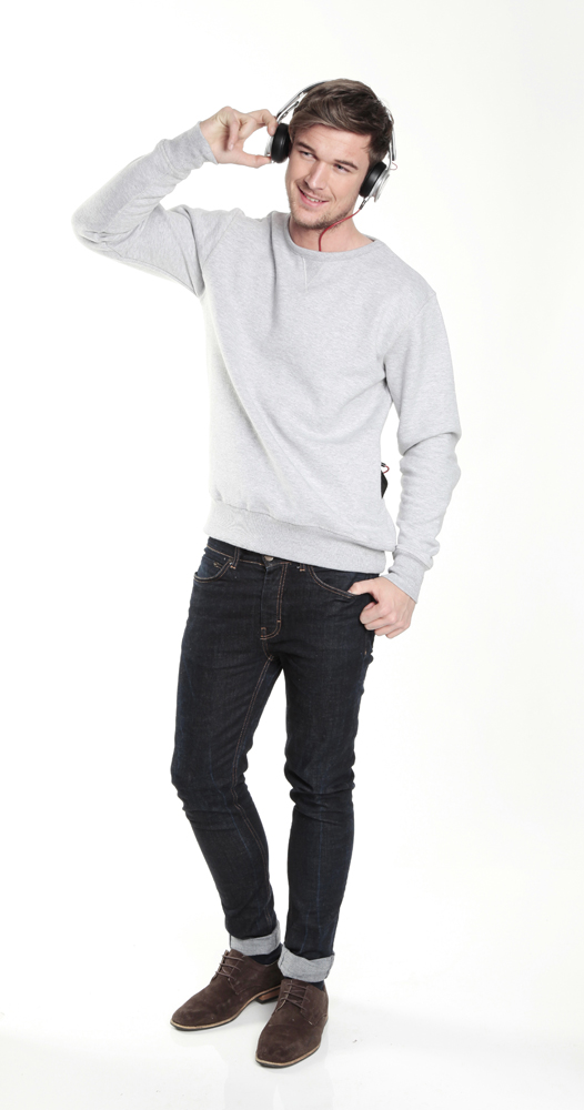 COTTONRIDGE PIC Sweatshirts with a phone pocket hidden in the seam