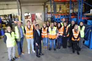 CTS UK 1 4.11.21 rs Rishi Sunak opens Northallerton-based Corporate Trade Supplies' new premises