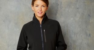 CWL086 BLACK Expert Softshell e1493893687813 Feminine style and fabric technology combined