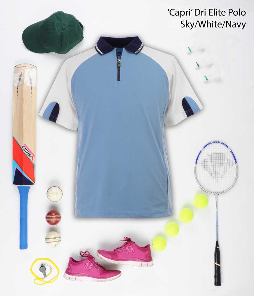 Capri Dri Elite Polo Image Polos in stock and ready to go