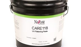 Care118 Nazdar releases new CARE118 UV flattening paste