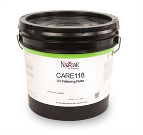Care118 Nazdar releases new CARE118 UV flattening paste