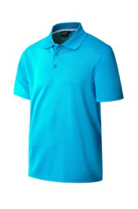 Climate Cyan Polo Technical Garment A new moisture management polo