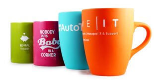 ColourCoatRow Listawood’s bestselling ColourCoat Mugs certified as dishwasher proof