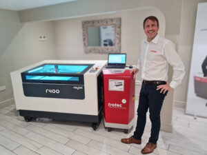 Craig 2 web Trotec takes its lasers on the road