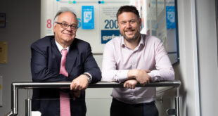 Donald Moore Chair Neil Ward MD Rowlinson Knitwear web Rowlinson Knitwear rolls out company-wide carbon literacy programme