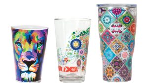 Drinkware Applications 1 Breaking Down barriers to entry in promotional drinkware printing