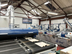 Dryer and Oval 4 web Direct Textiles + Bags increases capacity with new machinery