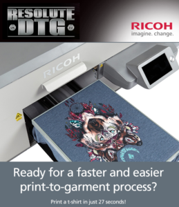 E shot header Ready for a faster, easier direct to garment process?