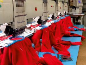 Embroidery with red garments e1791452989849 Textile companies to remain vigilant ahead of EU Extended Producer Responsibility rules