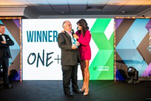 FeeTyt X0AA wRQ One+All wins business of the year award