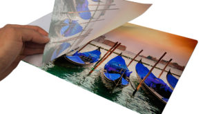 Folded Sheet With Image Three technologies, one solution