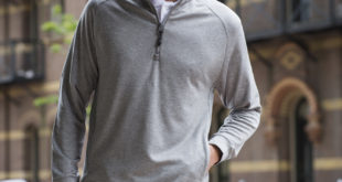 H862 GREY MARL 2016 01 Long sleeve polos for winter sports