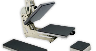 HTP123Pro Platens New space saving heat press added to TheMagicTouch’s portfolio