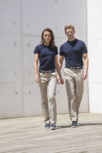 Henbury H641 STONE H640 STONE 19 01 Chinos in four corporate colours