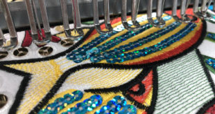 IMG 1170 Opening new markets with sequin embroidery
