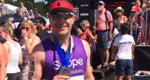IMG 4242 e1499248096892 Wild Thang MD completes Ironman challenge to raise over £1,000 for Scope UK