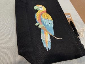 Image 5 The finished pencil case The DTF Column: Produce and apply 3D faux embroidery and crystal patch