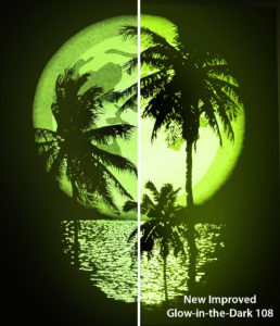 International Coatings Glow in the dark 108 ComboTxt ICC releases 30% brighter glow-in-the-dark ink