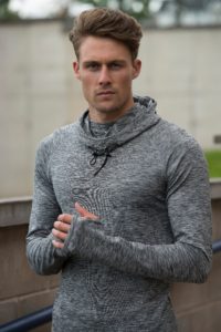 JC037 GREY MELANGE LS 2 Show off your physique