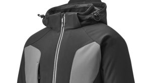 JW7019 BKGY Winter Softshell Jacket Front e1573465205193 A new jacket for winter