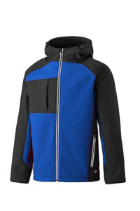 JW7023 RYBK Two Tone Softshell Jacket FRONT LowRes Protection from the elements this autumn