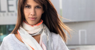 MB7311 Bright coloured Scarf bright orange natural e1565776217570 New scarf joins collection