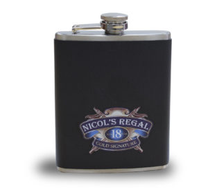 NicolsRegal TheMagicTouch gives hip flasks a new lease of life