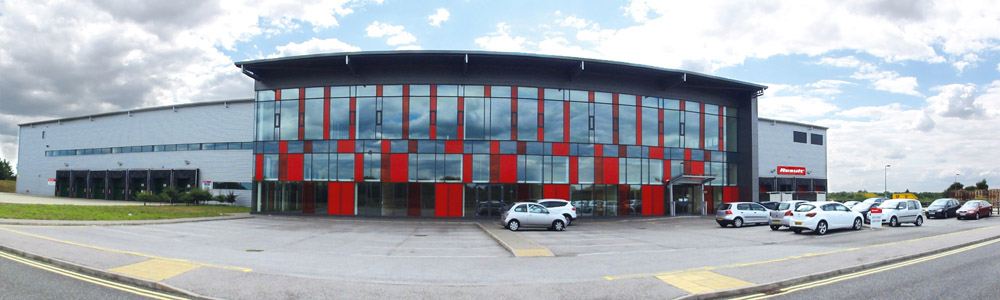 The new warehouse facility