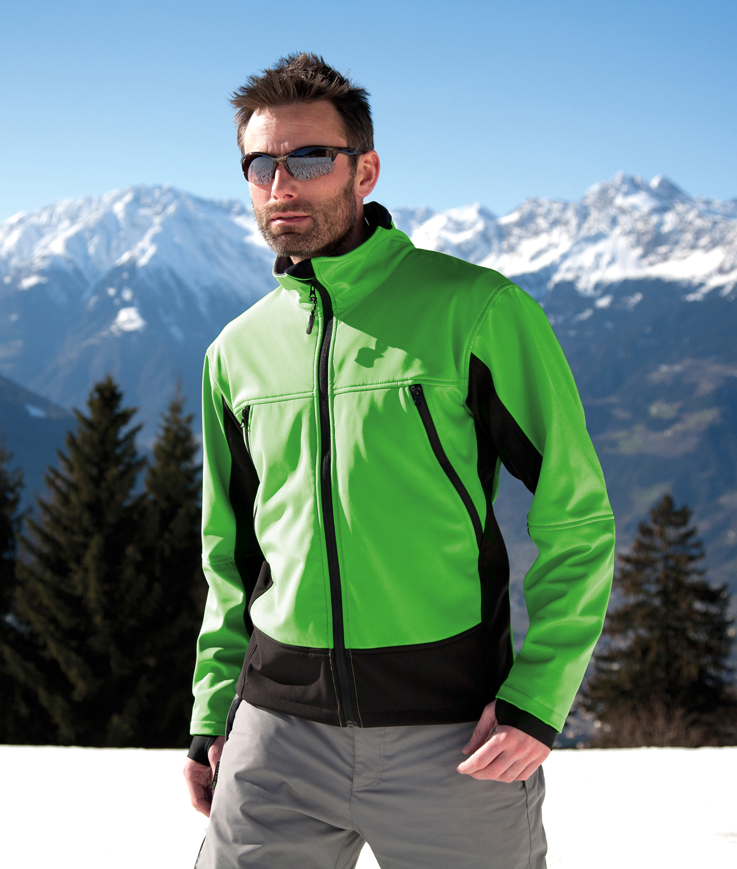 PIC 1 green jacket1 Result introduces new colour palette for 2014/15